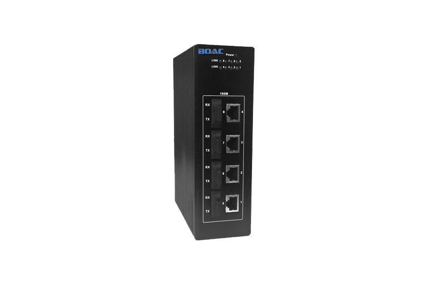 百兆4光4電非管理型交換機(jī)